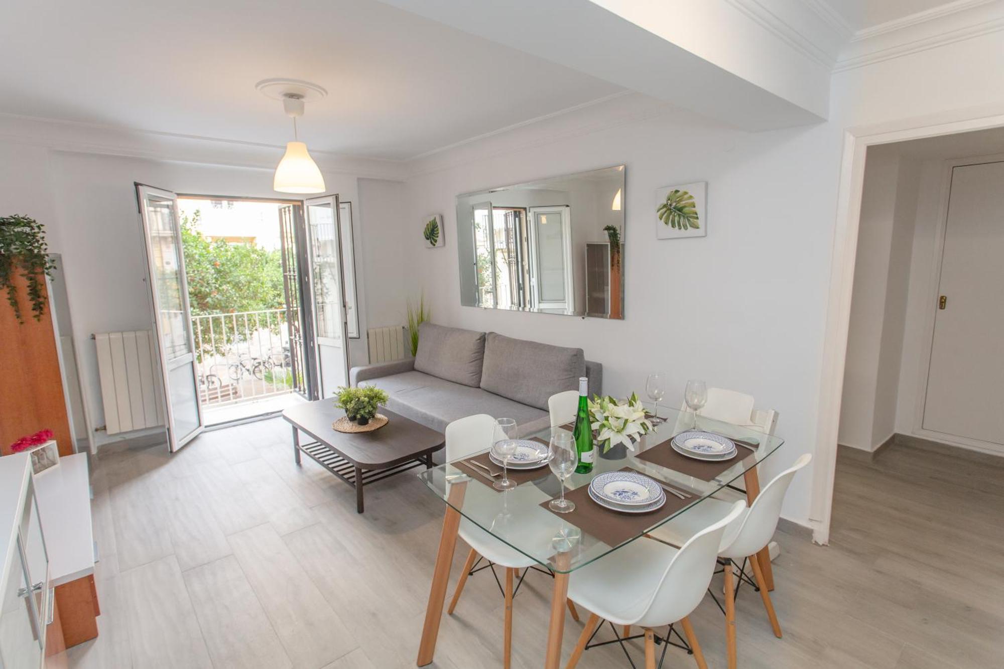 Tranquilo Apartamento En Plaza Cisneros Valencia Bagian luar foto