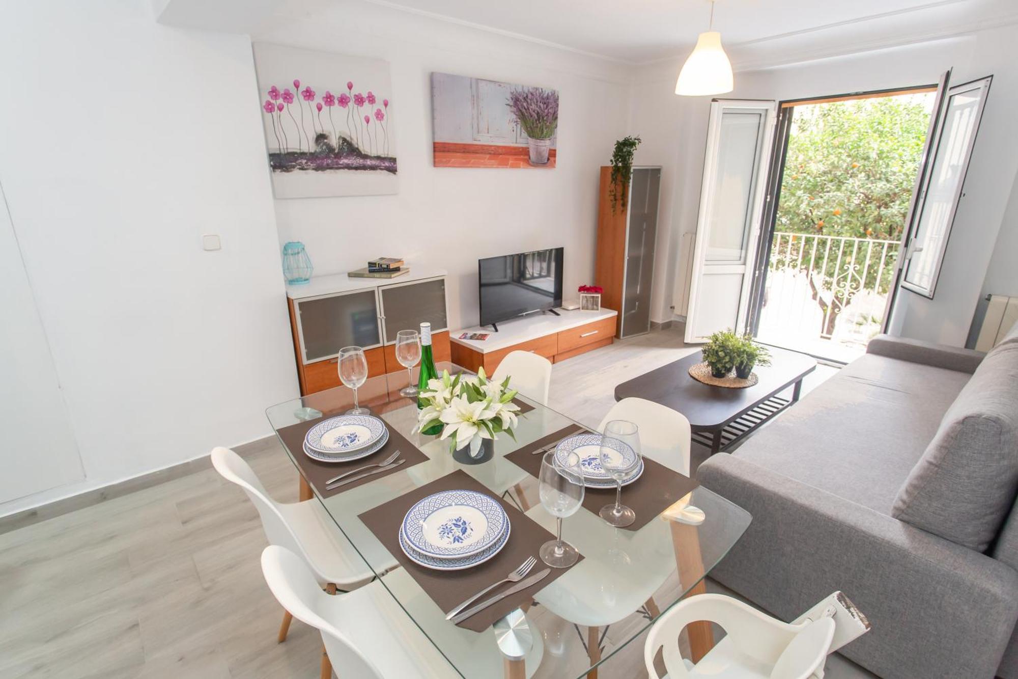 Tranquilo Apartamento En Plaza Cisneros Valencia Bagian luar foto